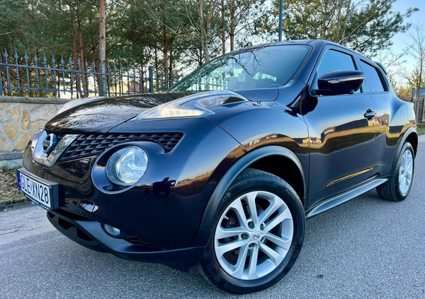 Nissan Juke cena 42900 przebieg: 167671, rok produkcji 2015 z Lębork małe 529